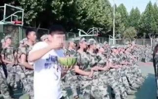 军训在线吃瓜,揭秘军营里的趣味瞬间